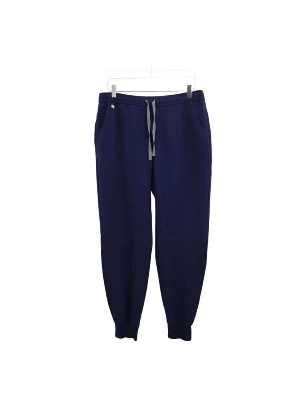 FIGS Men’s Tansen Jogger Scrub Pants Navy Blue Large Drawstring PO1365